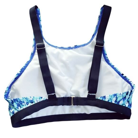 NEXT SC sports bra swim bikini top workout beach in native mantra Size 32B/C NEW - Picture 2 of 4